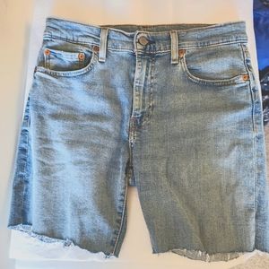 Levi's Men's Blue Jean Shorts
